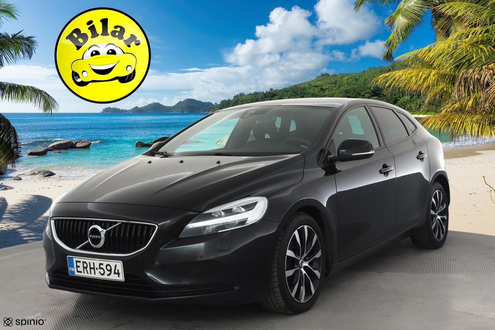 Volvo V40 2019 T2 Business Dynamic Edition aut - | Muistipenkki | Nahkasisusta | Webasto | Lasikatto | LED | Digimittari | P.kamera | Keyless | Vetokoukku | Navi | Bluetooth | 2x renkaat aluin | Huoltokirja | 