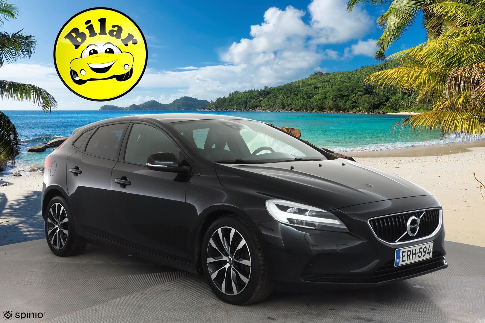 Volvo V40 2019 T2 Business Dynamic Edition aut - | Muistipenkki | Nahkasisusta | Webasto | Lasikatto | LED | Digimittari | P.kamera | Keyless | Vetokoukku | Navi | Bluetooth | 2x renkaat aluin | Huoltokirja | 