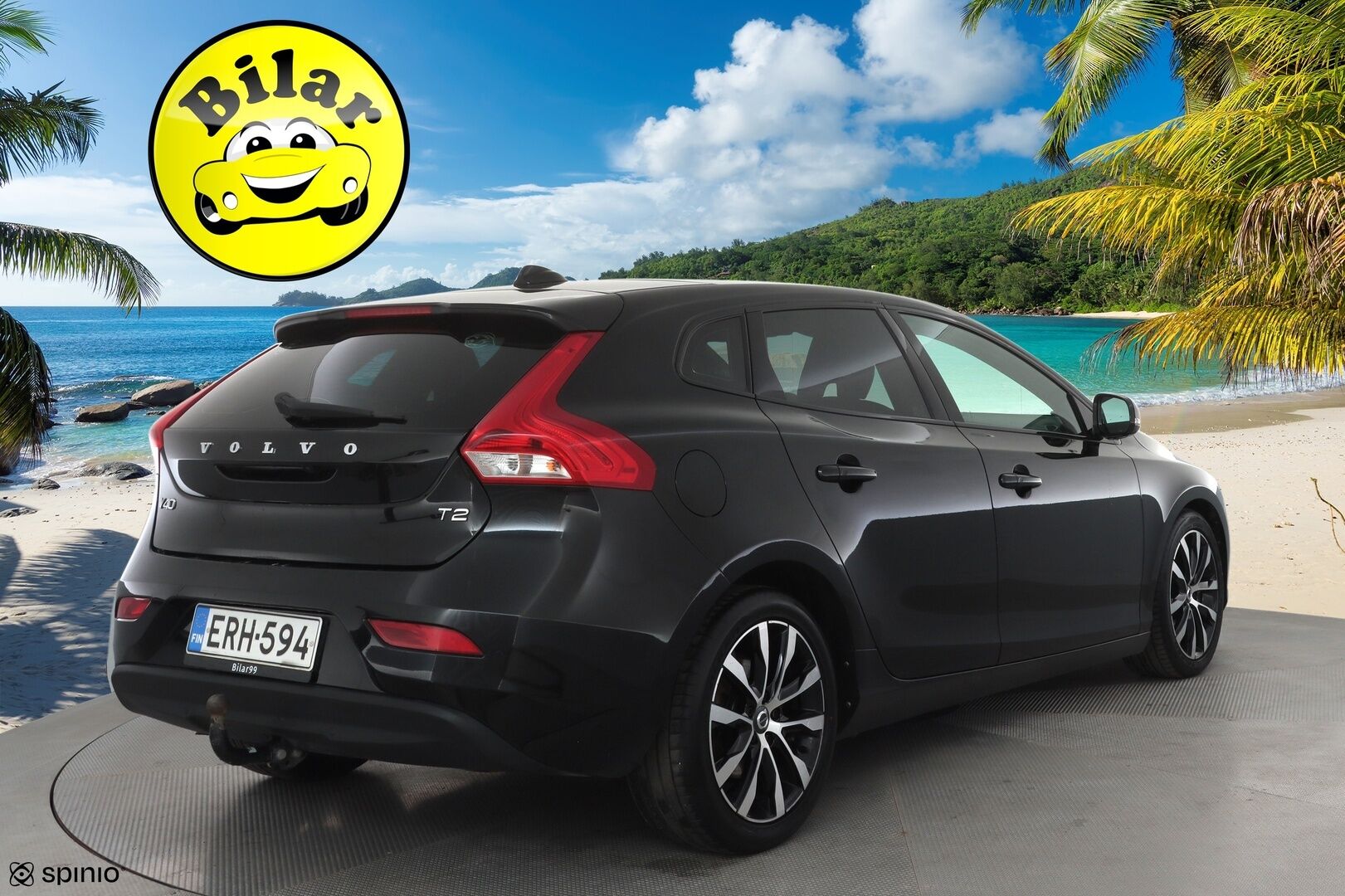 Volvo V40 2019 T2 Business Dynamic Edition aut - | Muistipenkki | Nahkasisusta | Webasto | Lasikatto | LED | Digimittari | P.kamera | Keyless | Vetokoukku | Navi | Bluetooth | 2x renkaat aluin | Huoltokirja | 