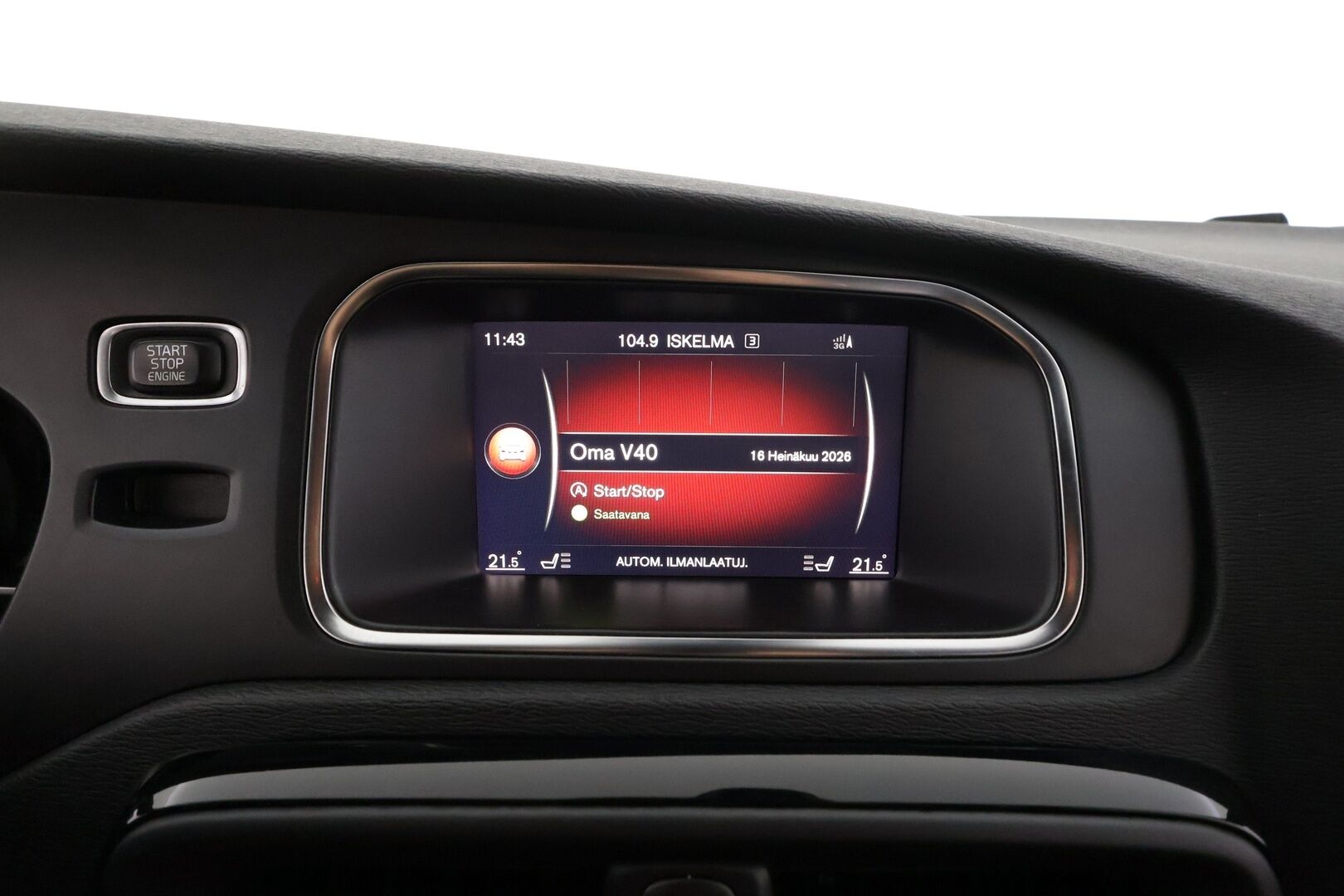 Volvo V40 2019 T2 Business Dynamic Edition aut - | Muistipenkki | Nahkasisusta | Webasto | Lasikatto | LED | Digimittari | P.kamera | Keyless | Vetokoukku | Navi | Bluetooth | 2x renkaat aluin | Huoltokirja | 