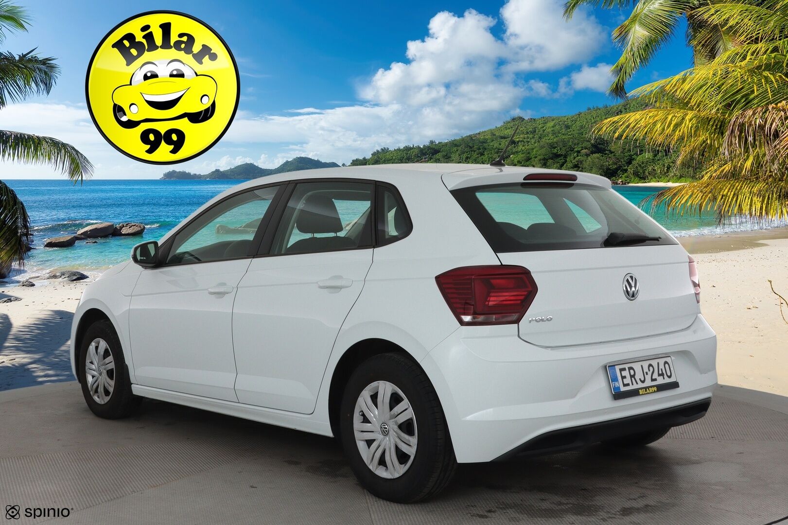 Volkswagen Polo 2019 Trendline 1,0 59 kW *Suomi-auto / Radio / Ilmastointi / Penkin lämmittimet / 2x renkaat*