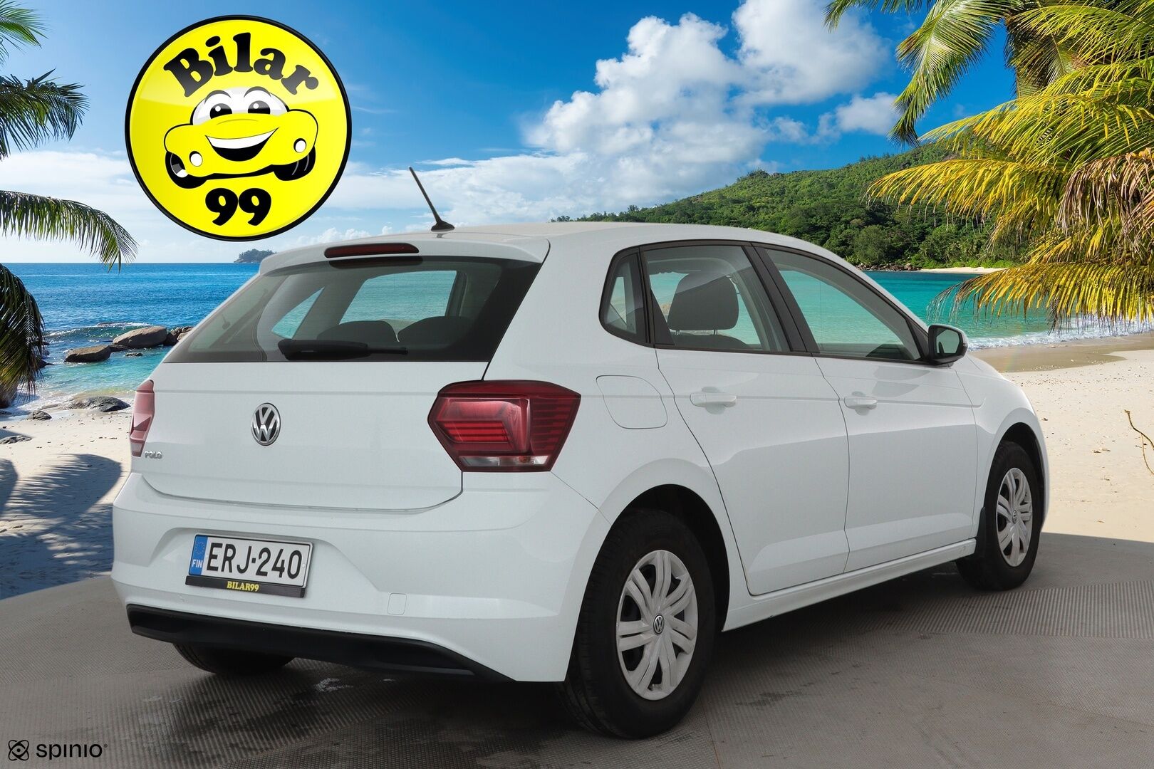 Volkswagen Polo 2019 Trendline 1,0 59 kW *Suomi-auto / Radio / Ilmastointi / Penkin lämmittimet / 2x renkaat*