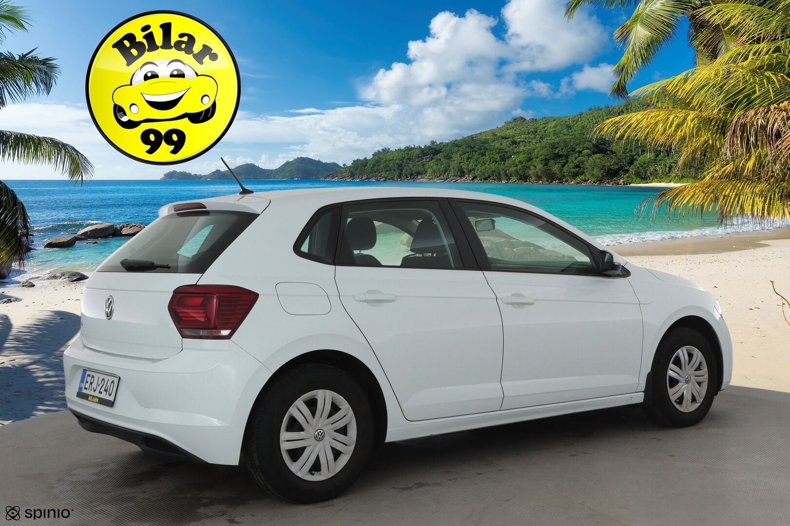 Volkswagen Polo 2019 Trendline 1,0 59 kW *Suomi-auto / Radio / Ilmastointi / Penkin lämmittimet / 2x renkaat*
