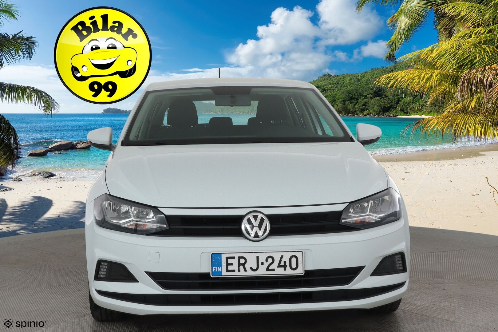 Volkswagen Polo 2019 Trendline 1,0 59 kW *Suomi-auto / Radio / Ilmastointi / Penkin lämmittimet / 2x renkaat*