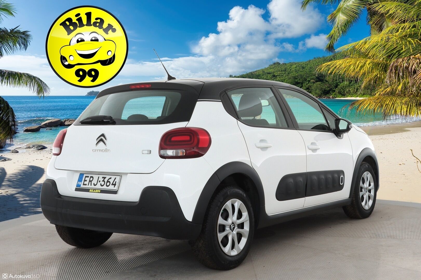 Citroen C3 2019 PureTech 110 Feel Automaatti - Jakopää tehty 01/2025 / Suomi-auto / Ennakkomyynnissä - HULLUT VÄLIPÄIVÄT KORKOTARJOUS 2,49%