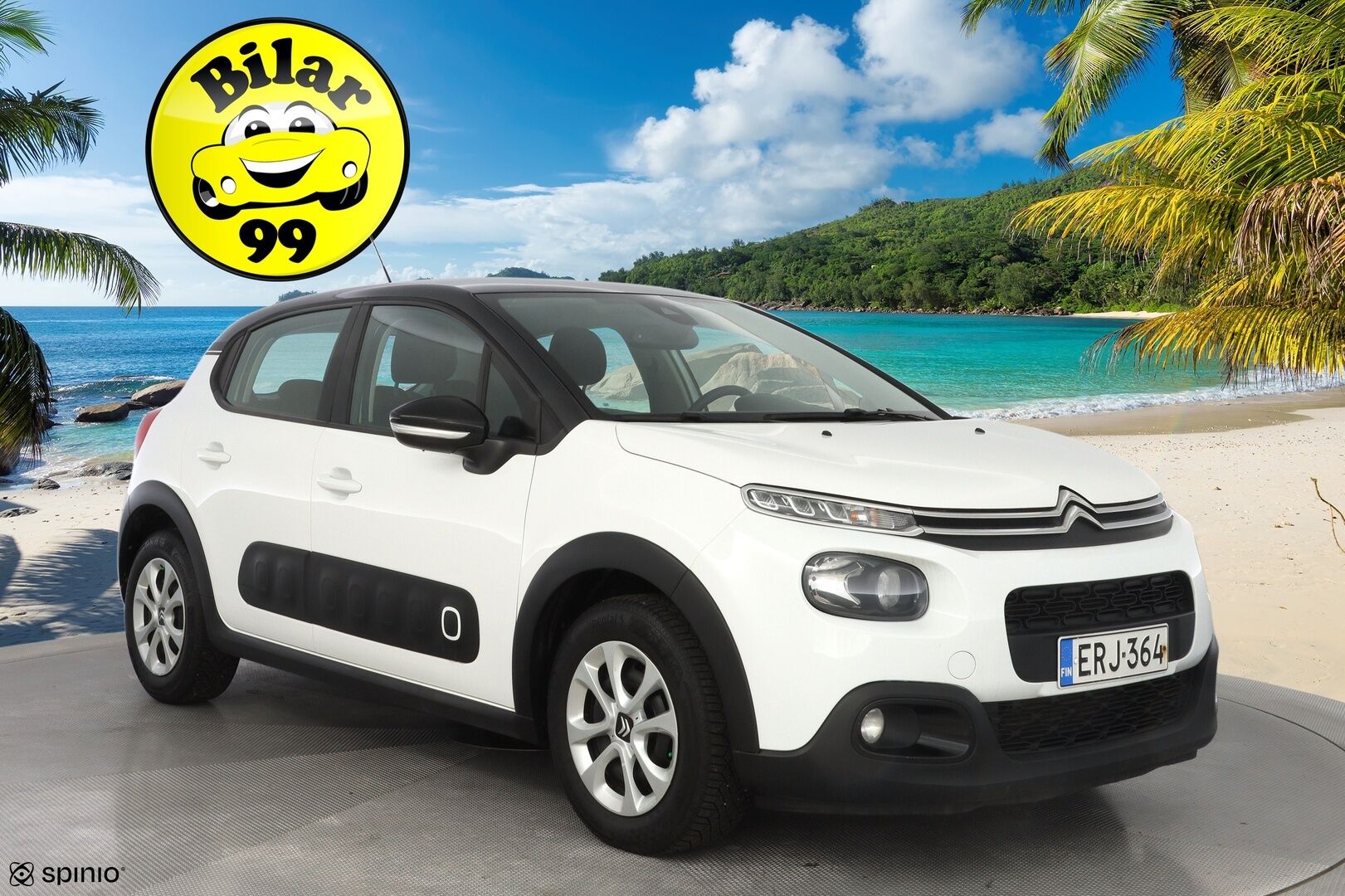 Citroen C3 2019 PureTech 110 Feel Automaatti *Huutokaupat.com* - Jakopää tehty 01/2025 / Suomi-auto / Myynnissä Huutokaupat.com sivustolla