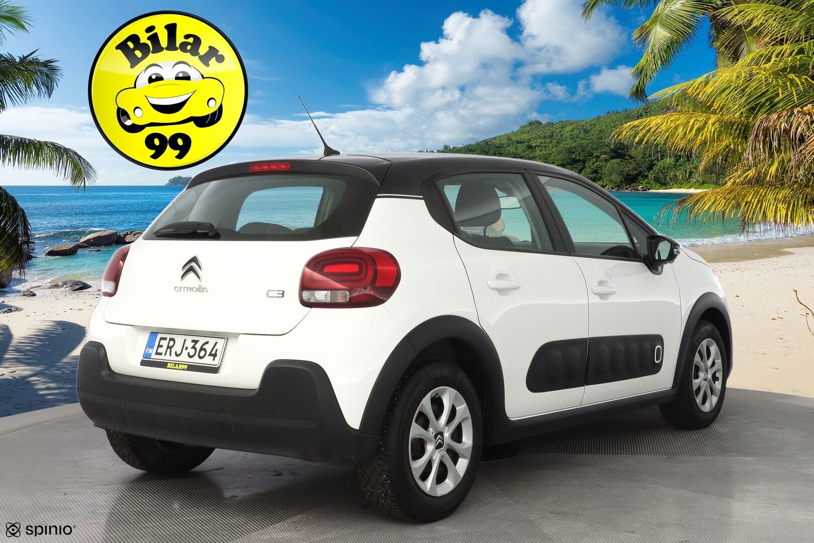 Citroen C3 2019 PureTech 110 Feel Automaatti *Huutokaupat.com* - Jakopää tehty 01/2025 / Suomi-auto / Myynnissä Huutokaupat.com sivustolla