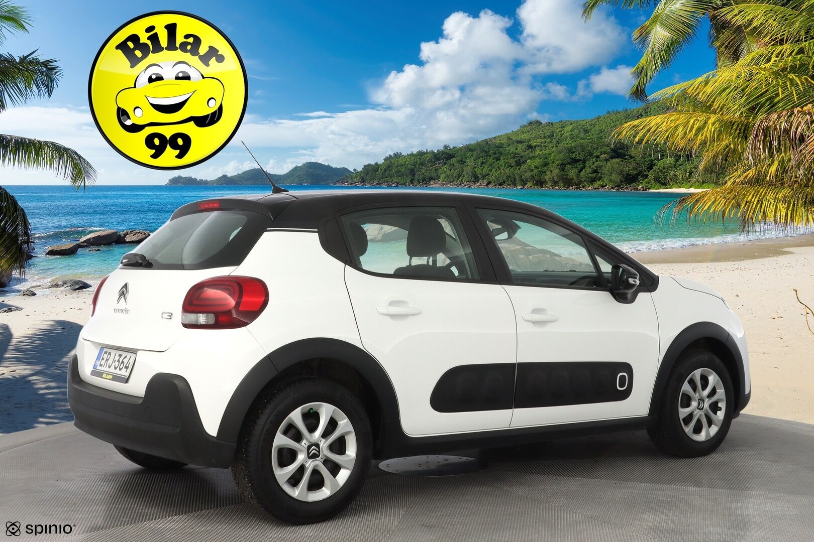 Citroen C3 2019 PureTech 110 Feel Automaatti *Huutokaupat.com* - Jakopää tehty 01/2025 / Suomi-auto / Myynnissä Huutokaupat.com sivustolla