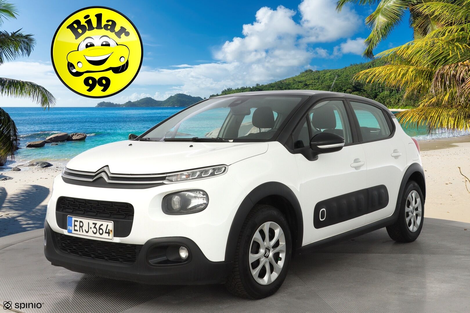 Citroen C3 2019 PureTech 110 Feel Automaatti *Huutokaupat.com* - Jakopää tehty 01/2025 / Suomi-auto / Myynnissä Huutokaupat.com sivustolla