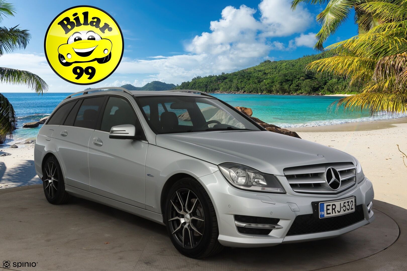 Mercedes-Benz C 2012 180 BE T A Premium Business AMG * Vetkokoukku / Lohkolämmitn sisähaaralla / Puolinahkasisusta * - 2x Hyvät renkaat vanteilla! / Hyvin huollettu / Siisti!