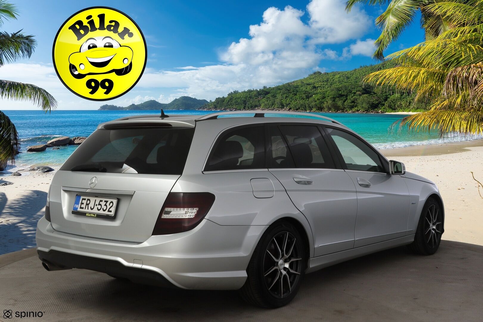 Mercedes-Benz C 2012 180 BE T A Premium Business AMG * Vetkokoukku / Lohkolämmitn sisähaaralla / Puolinahkasisusta * - 2x Hyvät renkaat vanteilla! / Hyvin huollettu / Siisti!