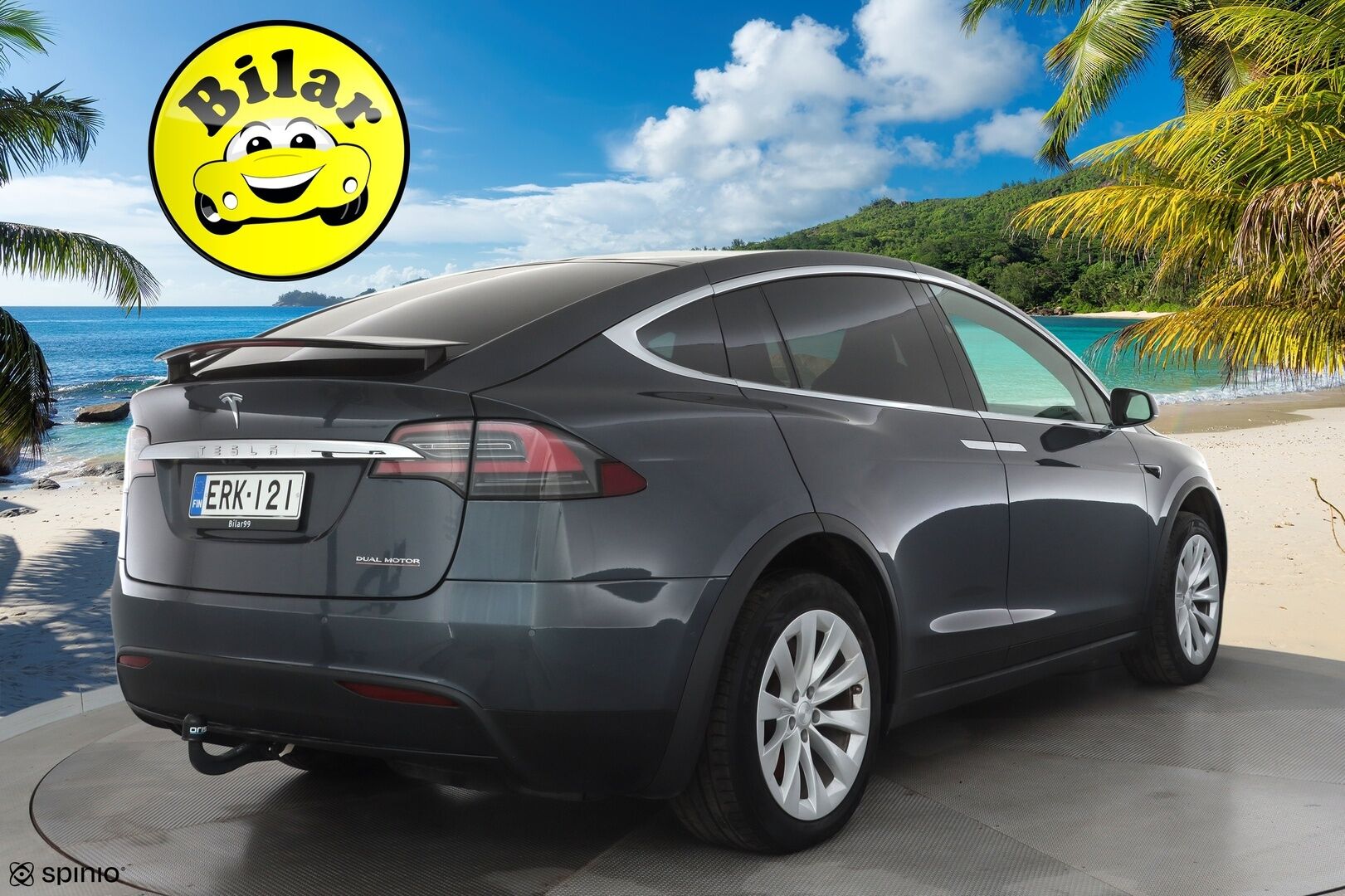 Tesla Model X 2019 Performance AWD - | ACC | Koukku | Ludicrous+ | 7-paikkainen | Ilma-alusta | Premium audio | Lasikatto | Nahkasisusta | Muistipenkki | Autosteer | P.kamera | 