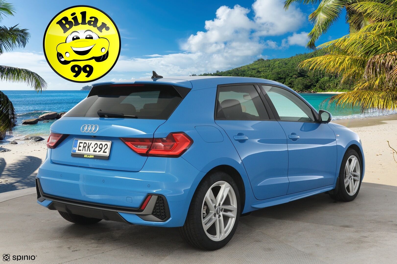 Audi A1 2019 Sportback Business S line 30 TFSI 85 kW S tronic // ACC / Bang&Olufsen / Ambient / Nahkaistuimet* - 2x Renkaat vanteilla / Hyvät huollot / Näyttävä!!