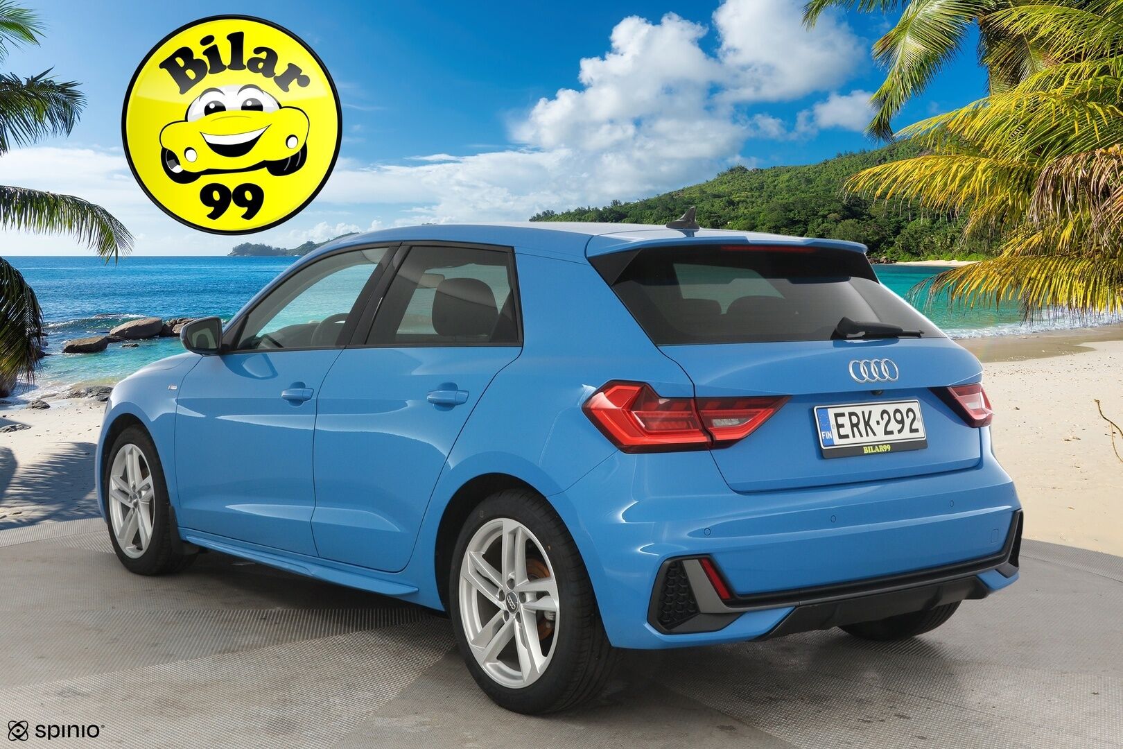 Audi A1 2019 Sportback Business S line 30 TFSI 85 kW S tronic // ACC / Bang&Olufsen / Ambient / Nahkaistuimet* - 2x Renkaat vanteilla / Hyvät huollot / Näyttävä!!