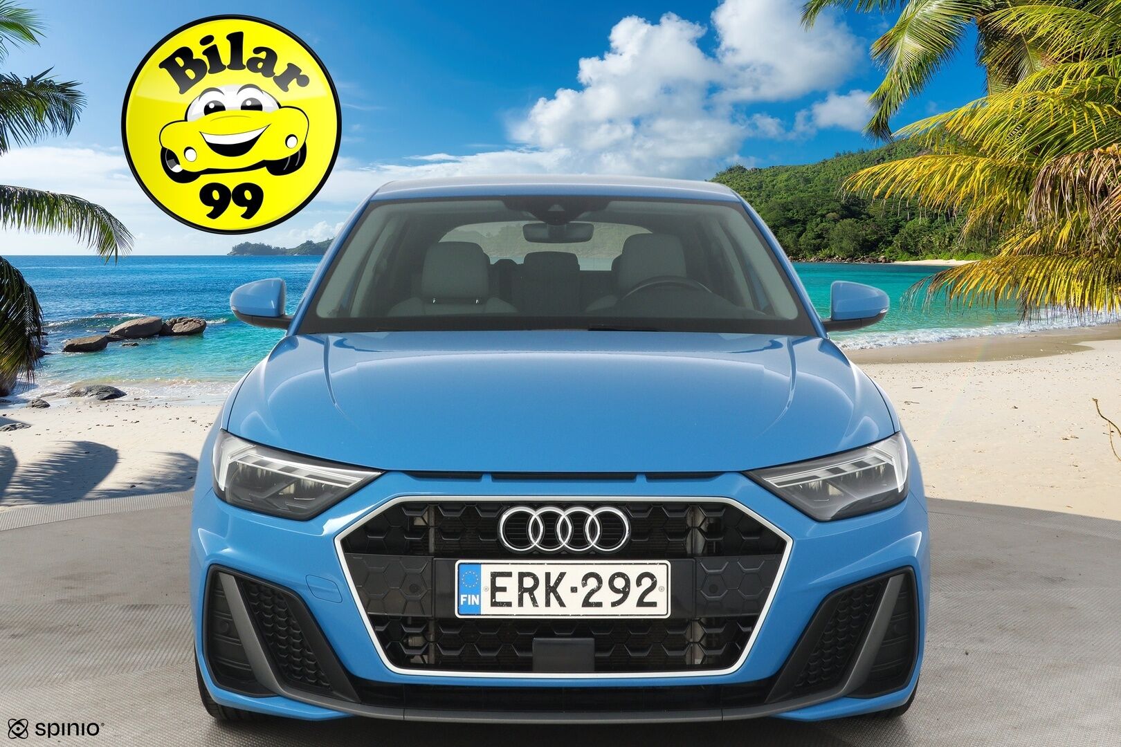 Audi A1 2019 Sportback Business S line 30 TFSI 85 kW S tronic // ACC / Bang&Olufsen / Ambient / Nahkaistuimet* - 2x Renkaat vanteilla / Hyvät huollot / Näyttävä!!