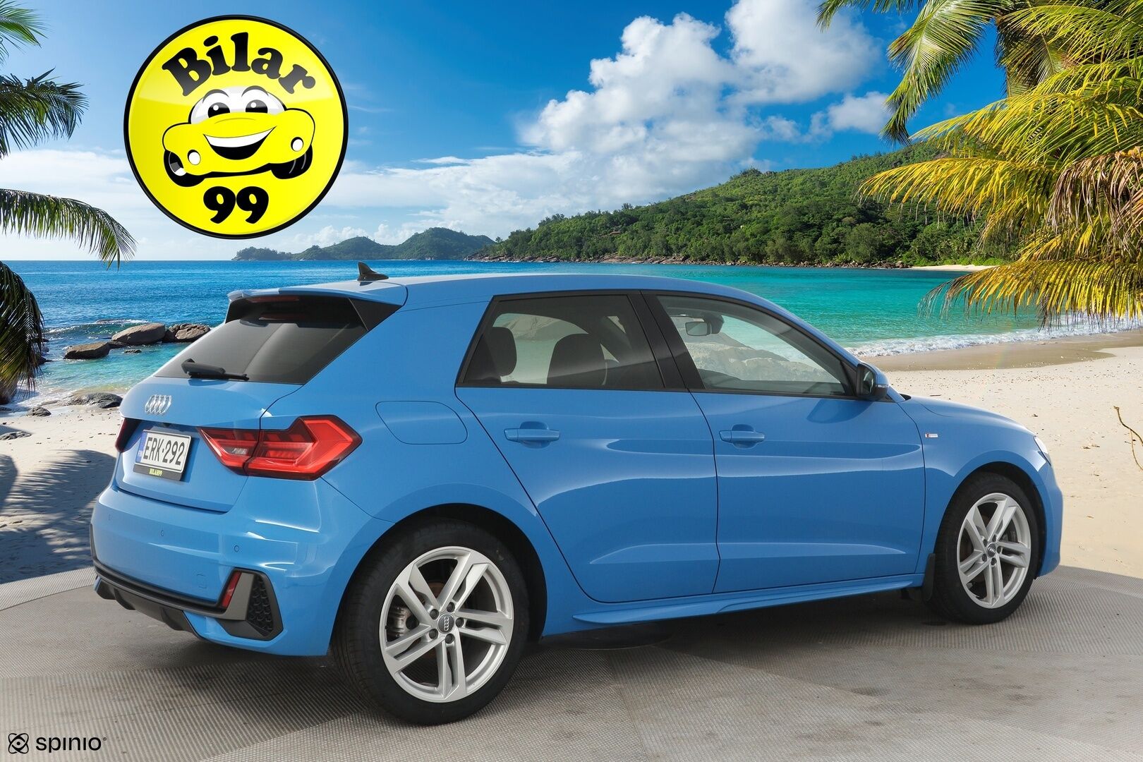 Audi A1 2019 Sportback Business S line 30 TFSI 85 kW S tronic // ACC / Bang&Olufsen / Ambient / Nahkaistuimet* - 2x Renkaat vanteilla / Hyvät huollot / Näyttävä!!