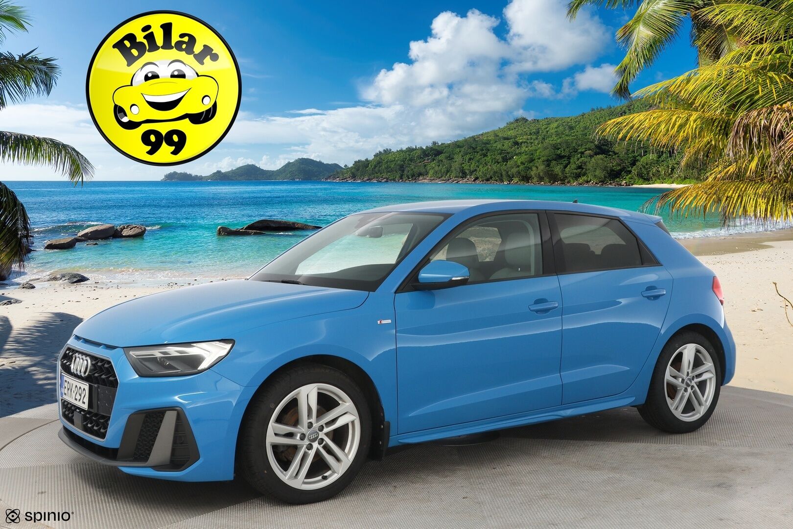 Audi A1 2019 Sportback Business S line 30 TFSI 85 kW S tronic // ACC / Bang&Olufsen / Ambient / Nahkaistuimet* - 2x Renkaat vanteilla / Hyvät huollot / Näyttävä!!