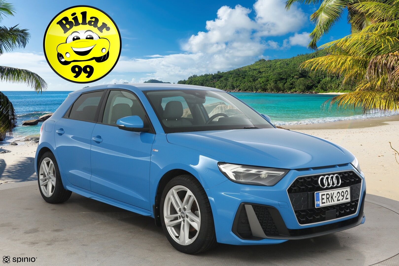 Audi A1 2019 Sportback Business S line 30 TFSI 85 kW S tronic // ACC / Bang&Olufsen / Ambient / Nahkaistuimet* - 2x Renkaat vanteilla / Hyvät huollot / Näyttävä!!