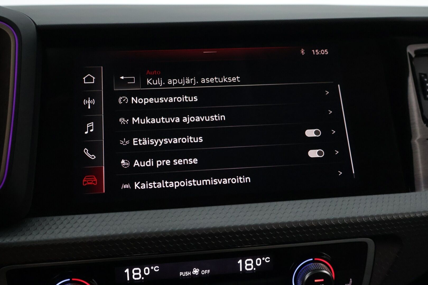 Audi A1 2019 Sportback Business S line 30 TFSI 85 kW S tronic // ACC / Bang&Olufsen / Ambient / Nahkaistuimet* - 2x Renkaat vanteilla / Hyvät huollot / Näyttävä!!