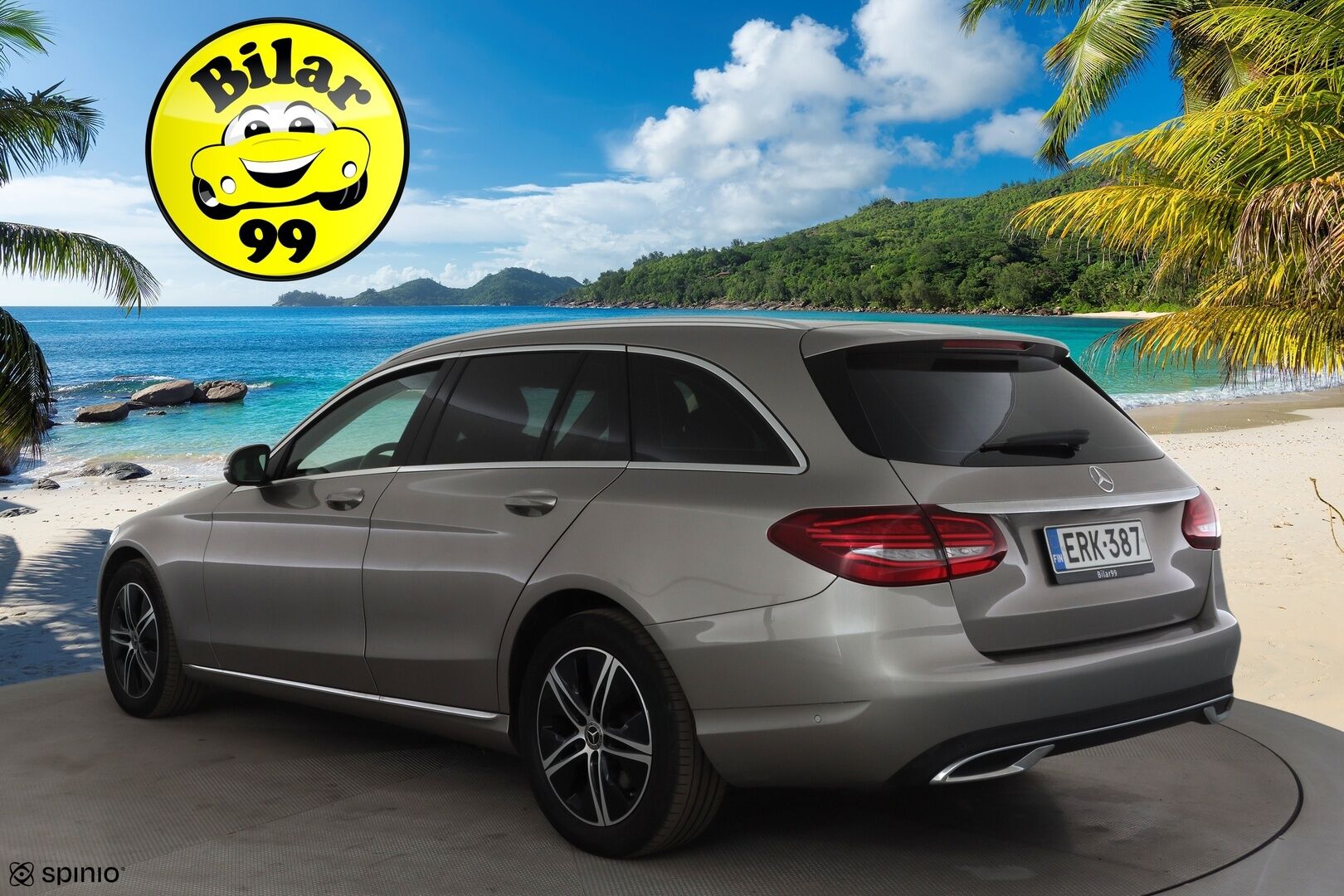 Mercedes-Benz C 2019 200 T A Business Avantgarde * Vakkari / Multibeam LED / Koukku / P.Kamera / Burmester / Puolisähkö sporttipenkit * - Suomi-auto / Kahdet renkaat