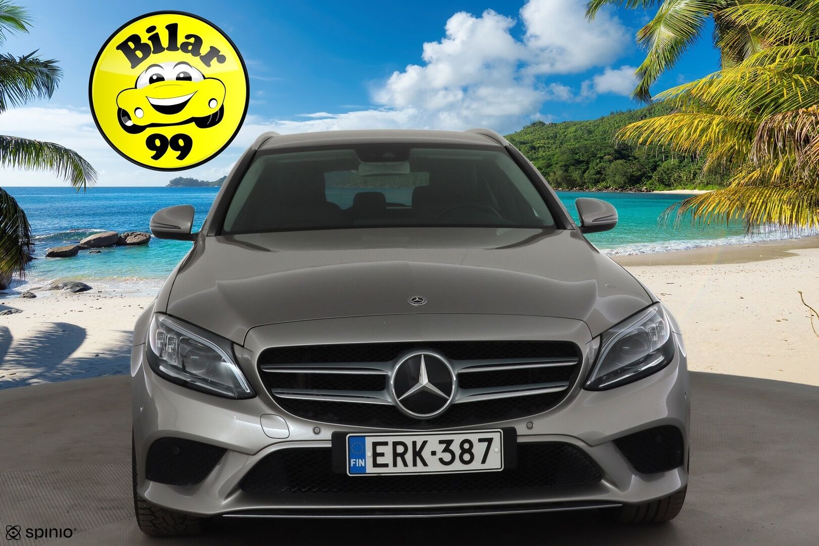 Mercedes-Benz C 2019 200 T A Business Avantgarde * Vakkari / Multibeam LED / Koukku / P.Kamera / Burmester / Puolisähkö sporttipenkit * - Suomi-auto / Kahdet renkaat