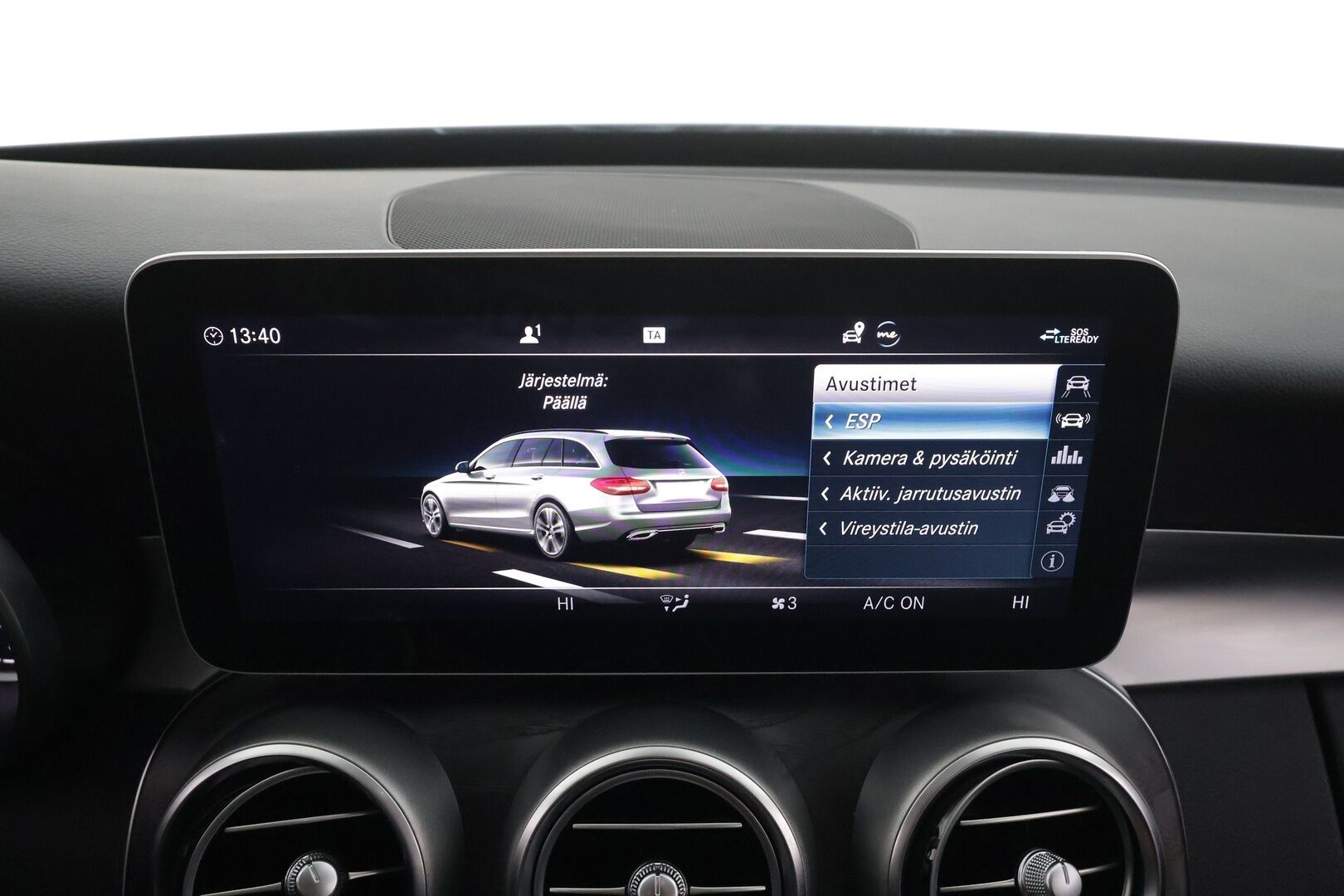 Mercedes-Benz C 2019 200 T A Business Avantgarde * Vakkari / Multibeam LED / Koukku / P.Kamera / Burmester / Puolisähkö sporttipenkit * - Suomi-auto / Kahdet renkaat