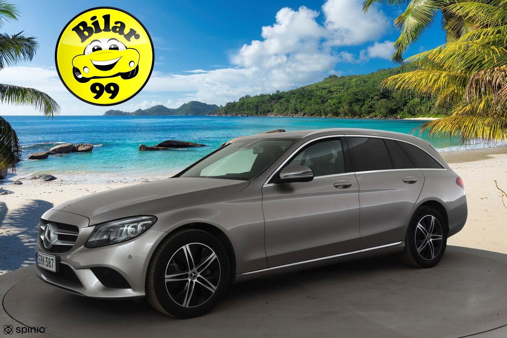 Mercedes-Benz C 2019 200 T A Business Avantgarde * Vakkari / Multibeam LED / Koukku / P.Kamera / Burmester / Puolisähkö sporttipenkit * - Suomi-auto / Kahdet renkaat
