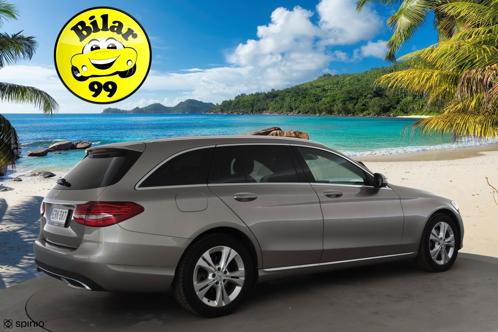 Mercedes-Benz C 2019 200 T A Business Avantgarde * Vakkari / Multibeam LED / Koukku / P.Kamera / Burmester / Puolisähkö sporttipenkit * - Suomi-auto / Kahdet renkaat