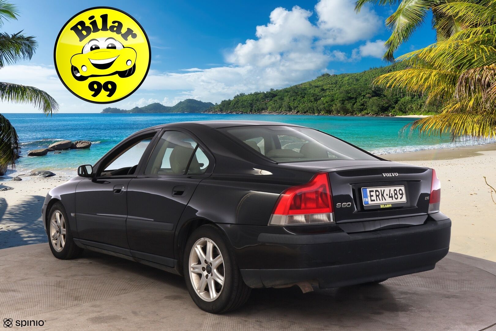 Volvo S60 2003 2,4, Sedan D5 Aut. - YritysOutlet - Myydään vain yrityksille *Vaaleat nahat / PA-lämmitin / Vakkari / Kahdet renkaat* - Tämä auto myydään YritysOutlet -valikoimasta vain yritykselle