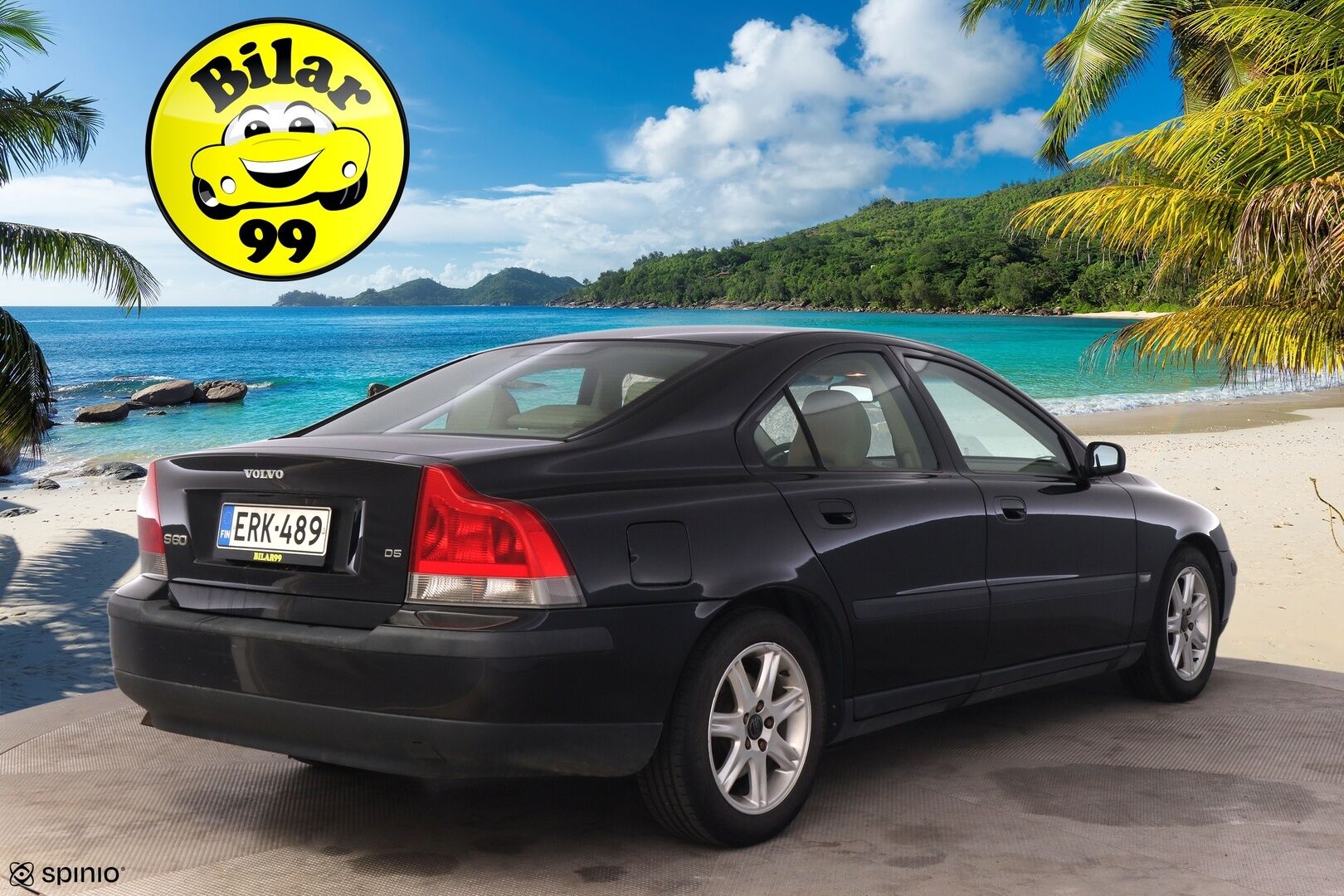 Volvo S60 2003 2,4, Sedan D5 Aut. - YritysOutlet - Myydään vain yrityksille *Vaaleat nahat / PA-lämmitin / Vakkari / Kahdet renkaat* - Tämä auto myydään YritysOutlet -valikoimasta vain yritykselle