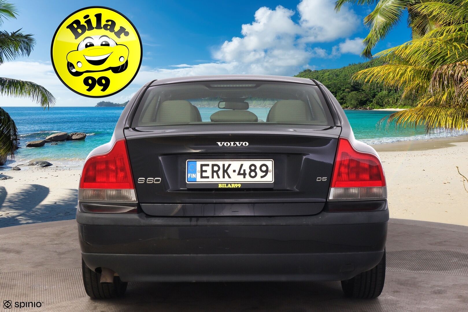 Volvo S60 2003 2,4, Sedan D5 Aut. - YritysOutlet - Myydään vain yrityksille *Vaaleat nahat / PA-lämmitin / Vakkari / Kahdet renkaat* - Tämä auto myydään YritysOutlet -valikoimasta vain yritykselle