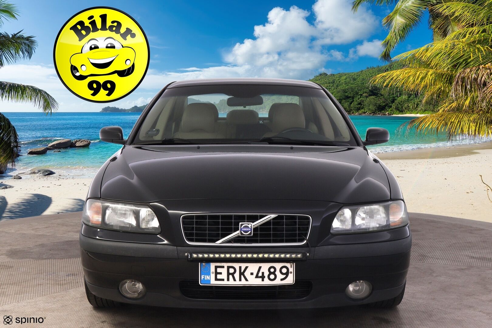 Volvo S60 2003 2,4, Sedan D5 Aut. - YritysOutlet - Myydään vain yrityksille *Vaaleat nahat / PA-lämmitin / Vakkari / Kahdet renkaat* - Tämä auto myydään YritysOutlet -valikoimasta vain yritykselle
