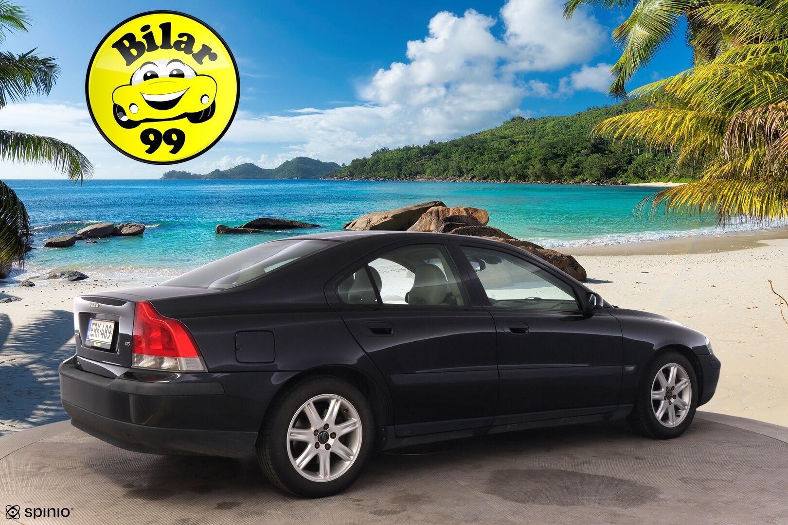 Volvo S60 2003 2,4, Sedan D5 Aut. - YritysOutlet - Myydään vain yrityksille *Vaaleat nahat / PA-lämmitin / Vakkari / Kahdet renkaat* - Tämä auto myydään YritysOutlet -valikoimasta vain yritykselle
