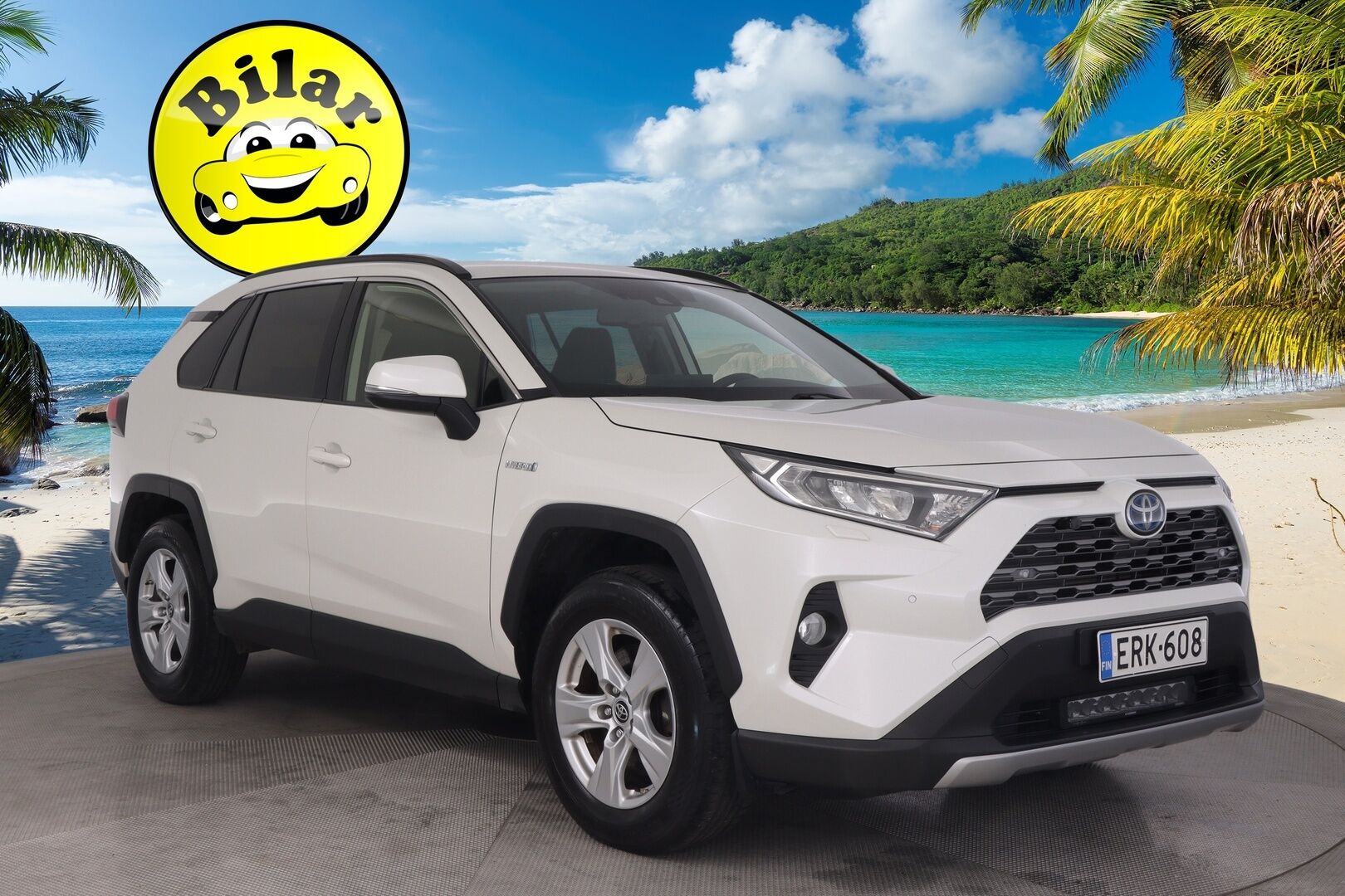 Toyota RAV4 2019 2,5 Hybrid AWD-i Active - ACC | P.kamera | Lohko ja sisäp | Vetokoukku | 2 renkaat aluvanteilla