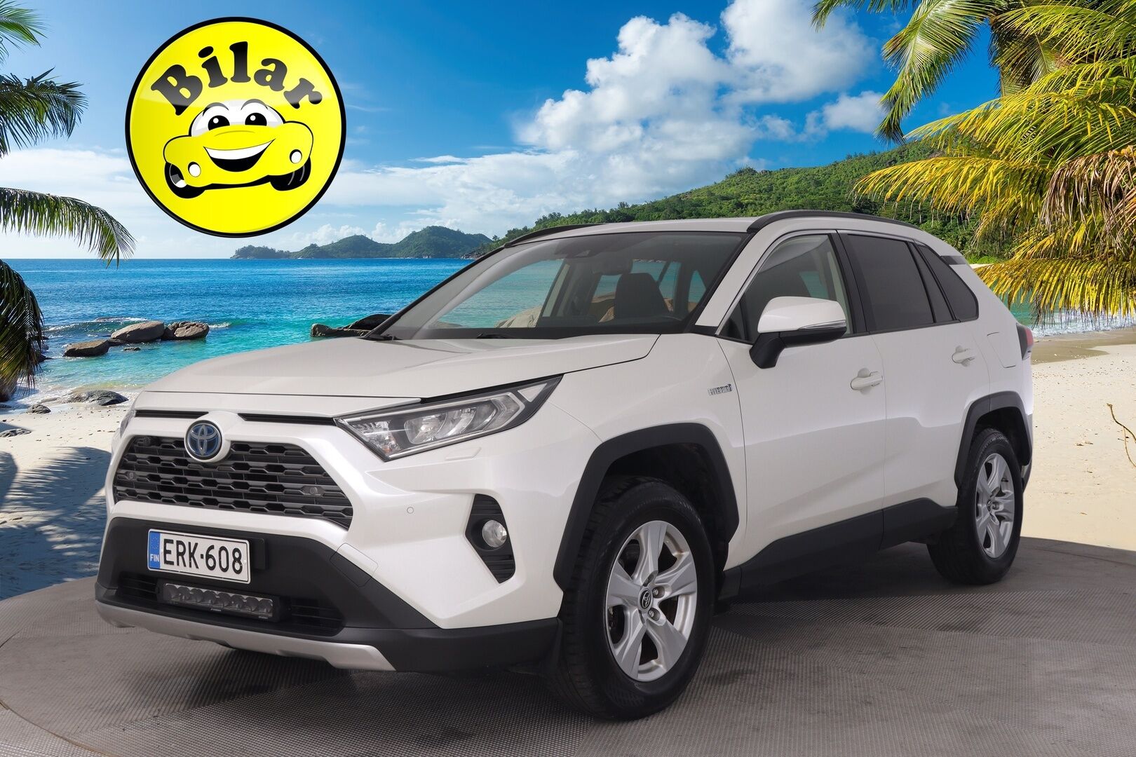 Toyota RAV4 2019 2,5 Hybrid AWD-i Active - ACC | P.kamera | Lohko ja sisäp | Vetokoukku | 2 renkaat aluvanteilla