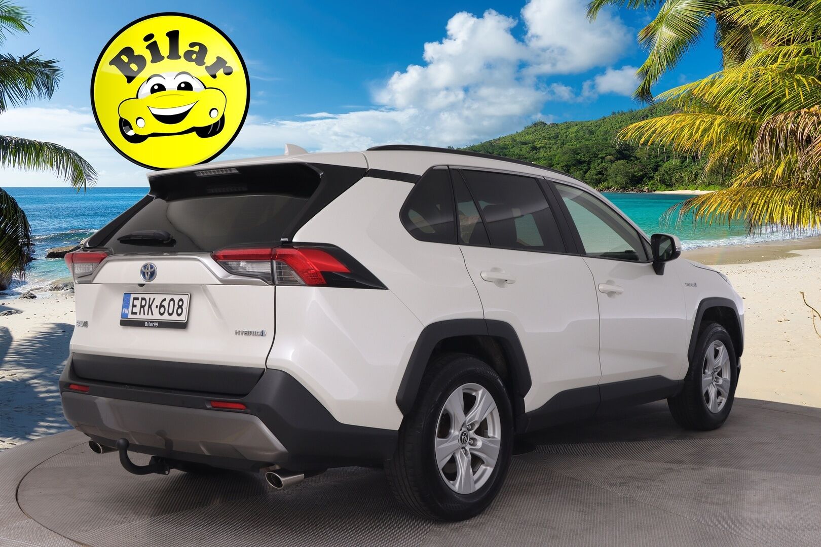 Toyota RAV4 2019 2,5 Hybrid AWD-i Active - ACC | P.kamera | Lohko ja sisäp | Vetokoukku | 2 renkaat aluvanteilla