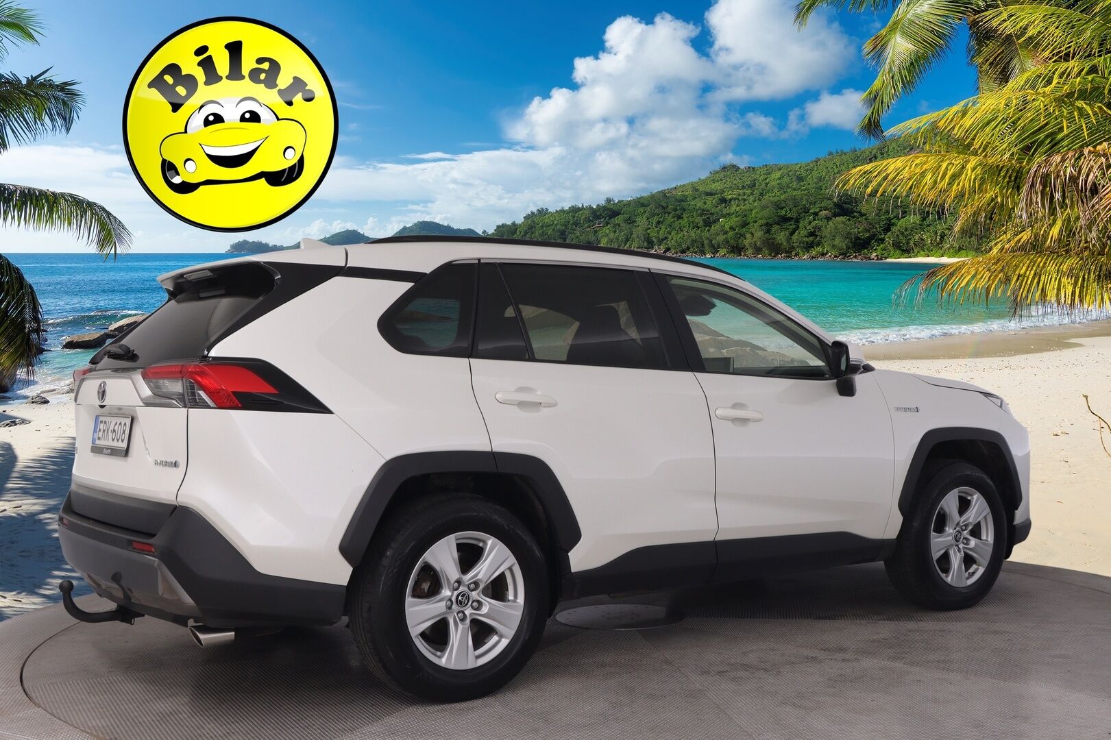 Toyota RAV4 2019 2,5 Hybrid AWD-i Active - ACC | P.kamera | Lohko ja sisäp | Vetokoukku | 2 renkaat aluvanteilla