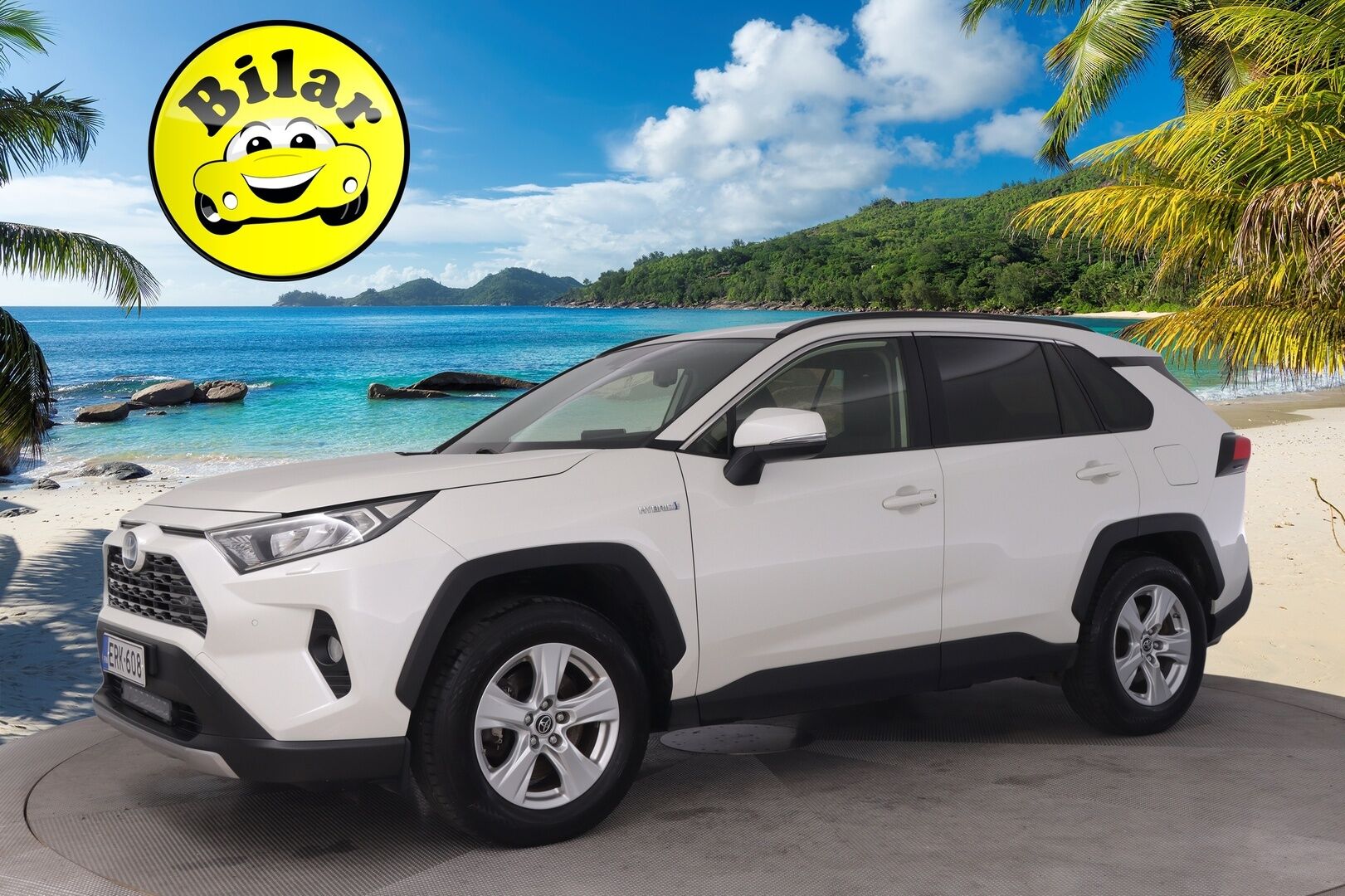 Toyota RAV4 2019 2,5 Hybrid AWD-i Active - ACC | P.kamera | Lohko ja sisäp | Vetokoukku | 2 renkaat aluvanteilla