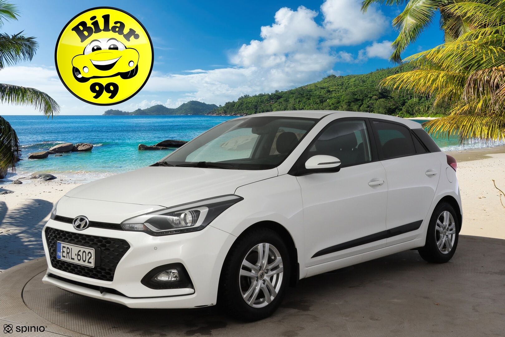 Hyundai i20 Hatchback 2019 1,0 T-GDI 120 hv Style aut. * Suomiauto / Lohkolämmitin / P.kamera / Ratinlämmitin / CarPlay / Aut.ilmastointi * - *Vähän ajettu Suomiauto! / Katsastus voimassa 10/2027 saakka! / Mukavasti varusteltu!*