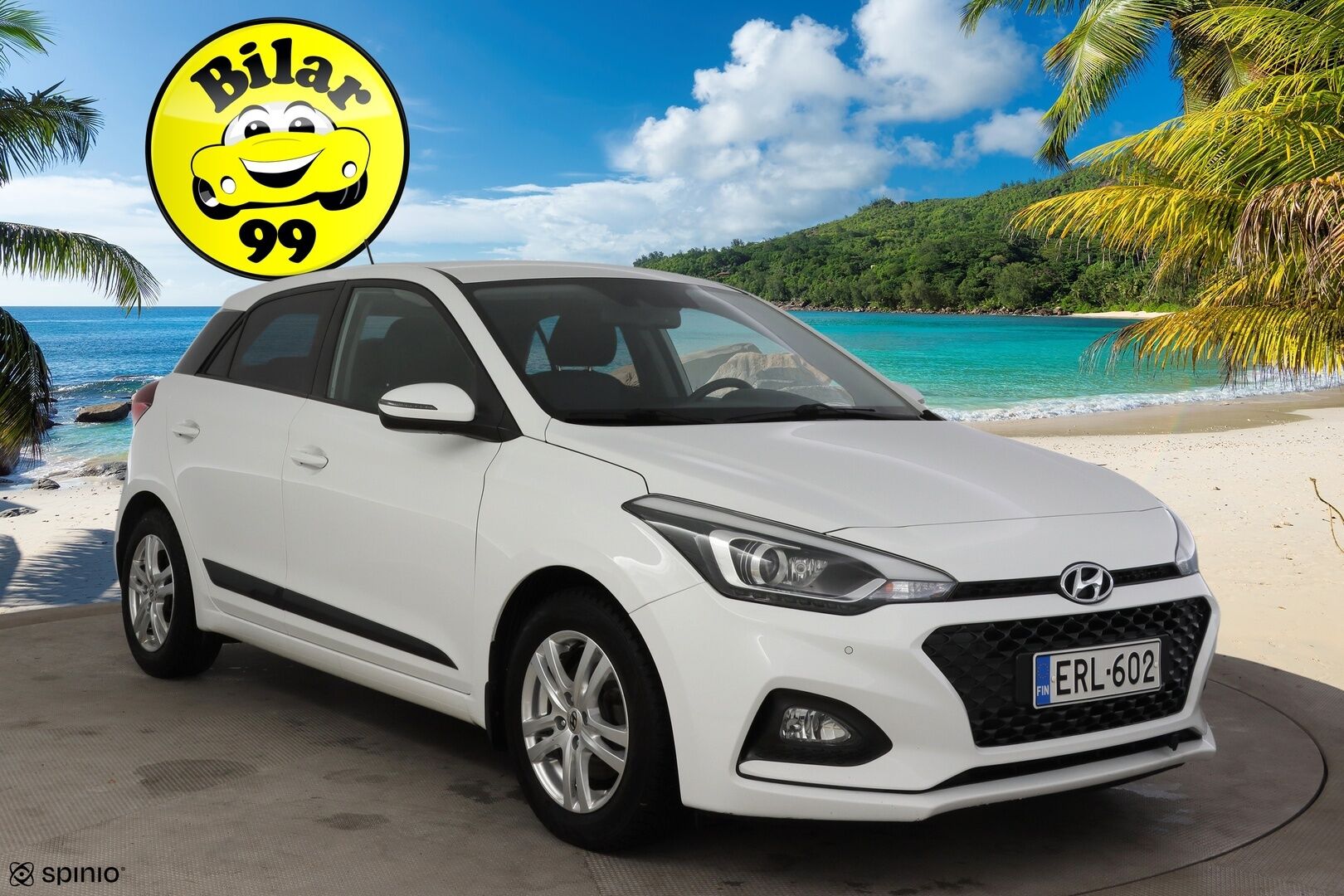 Hyundai i20 Hatchback 2019 1,0 T-GDI 120 hv Style aut. * Suomiauto / Lohkolämmitin / P.kamera / Ratinlämmitin / CarPlay / Aut.ilmastointi * - *Vähän ajettu Suomiauto! / Katsastus voimassa 10/2027 saakka! / Mukavasti varusteltu!*