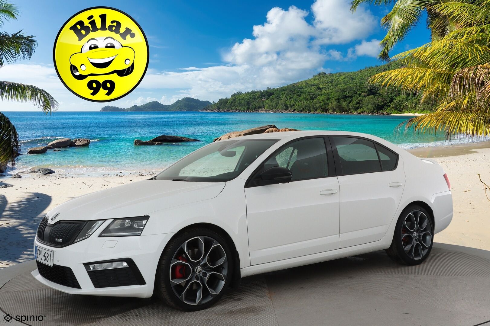 Skoda Octavia 2019 2,0 TDI 184 RS BusinessLine DSG Autom **Adapt.vakkari / Webasto / KeylessGo / Sporttipenkit / Navi / P.tutkat** - Suomi-auto / Kahdet renkaat aluvanteilla