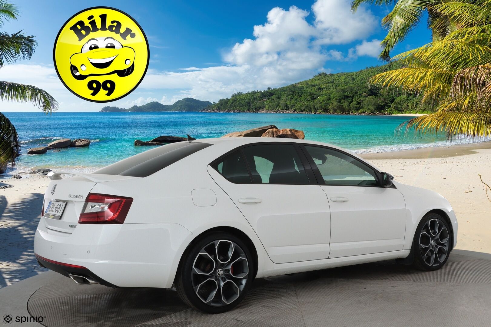 Skoda Octavia 2019 2,0 TDI 184 RS BusinessLine DSG Autom **Adapt.vakkari / Webasto / KeylessGo / Sporttipenkit / Navi / P.tutkat** - Suomi-auto / Kahdet renkaat aluvanteilla