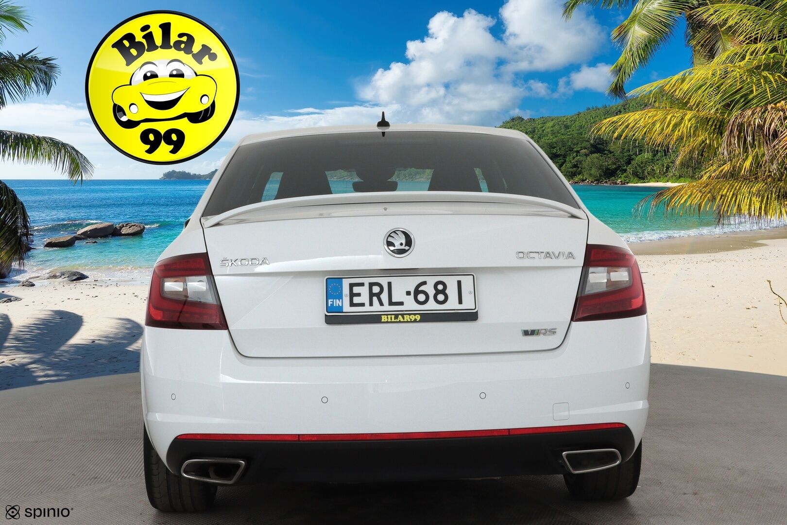 Skoda Octavia 2019 2,0 TDI 184 RS BusinessLine DSG Autom **Adapt.vakkari / Webasto / KeylessGo / Sporttipenkit / Navi / P.tutkat** - Suomi-auto / Kahdet renkaat aluvanteilla