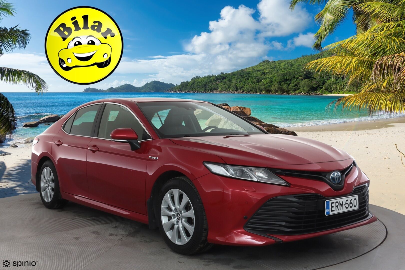 Toyota Camry 2019 2,5 Hybrid Active - Suomi-auto | Merkkihuollot | ACC | LED | Kamera | Sähköpenkit | Nahkaverhoilu | Sisätilanlämmitin | Kaistavahti | Keyless | Kahdet renkaat vanteineen