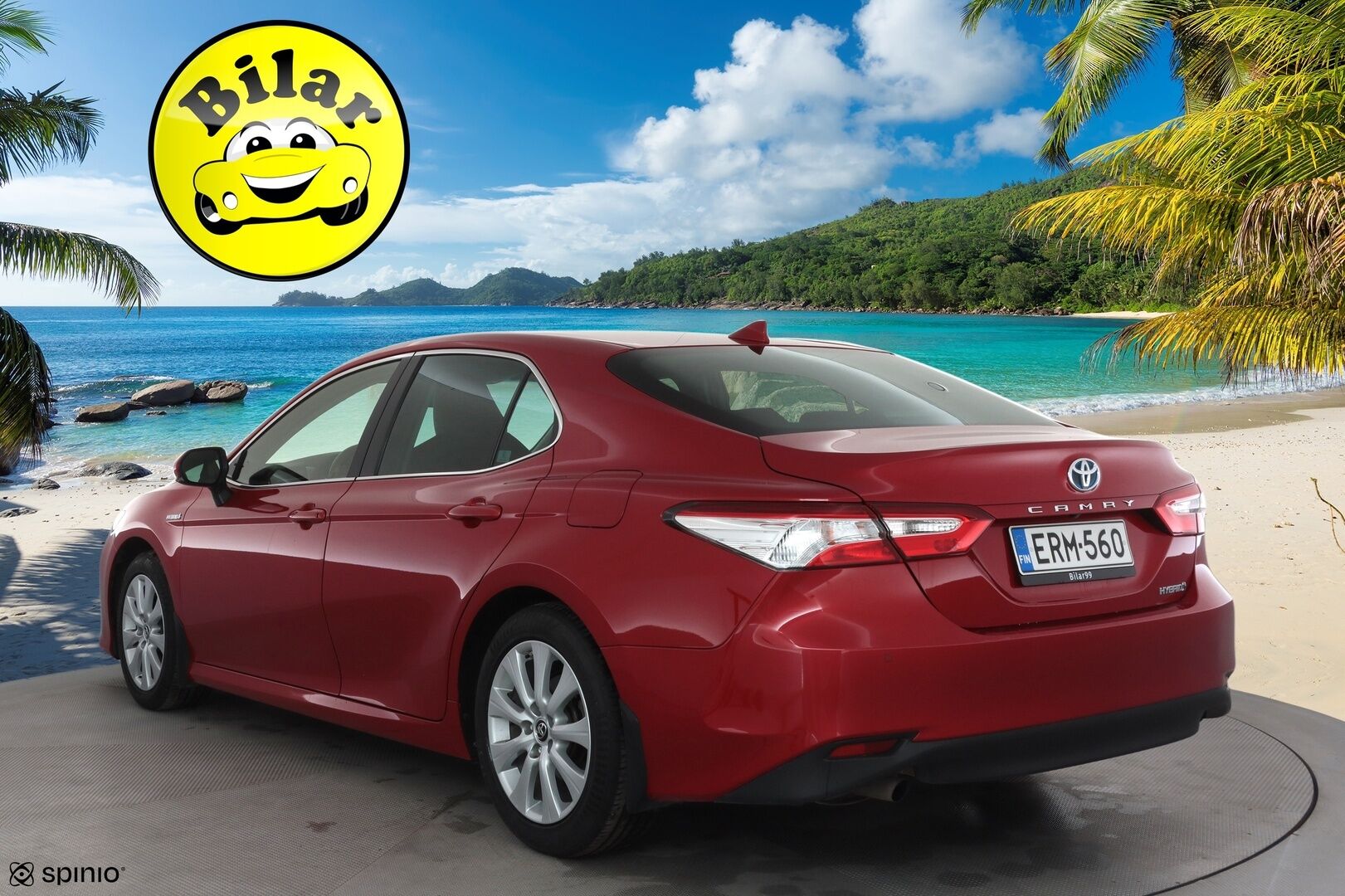 Toyota Camry 2019 2,5 Hybrid Active - Suomi-auto | Merkkihuollot | ACC | LED | Kamera | Sähköpenkit | Nahkaverhoilu | Sisätilanlämmitin | Kaistavahti | Keyless | Kahdet renkaat vanteineen