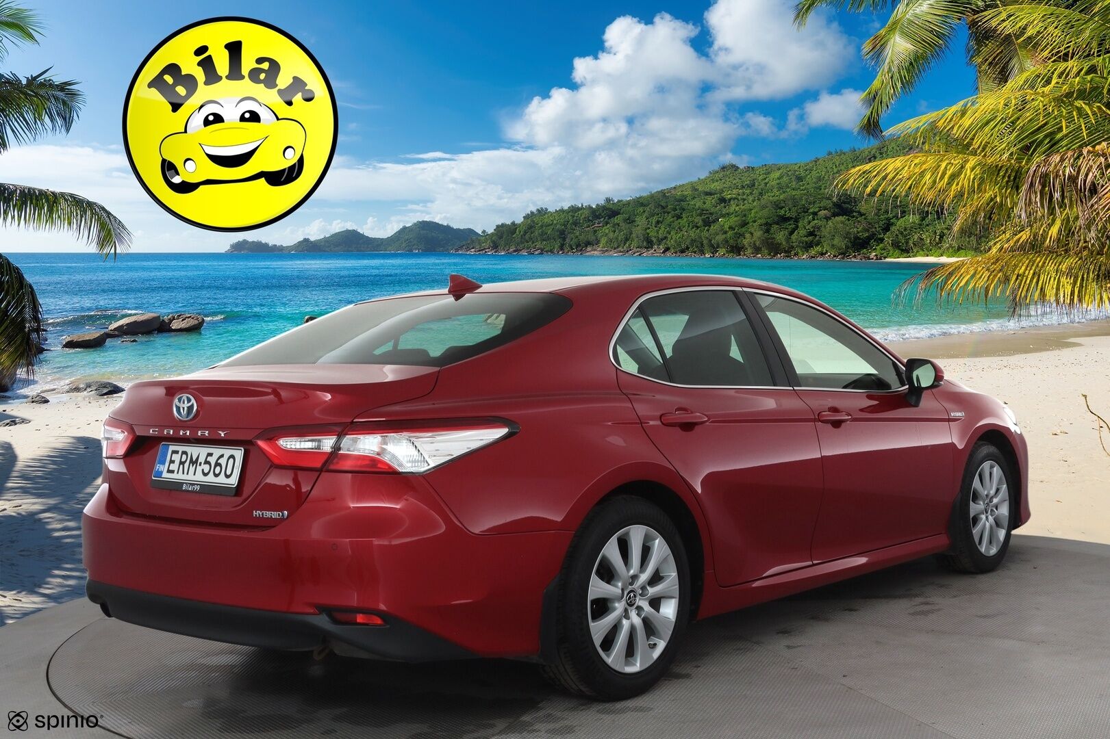 Toyota Camry 2019 2,5 Hybrid Active - Suomi-auto | Merkkihuollot | ACC | LED | Kamera | Sähköpenkit | Nahkaverhoilu | Sisätilanlämmitin | Kaistavahti | Keyless | Kahdet renkaat vanteineen
