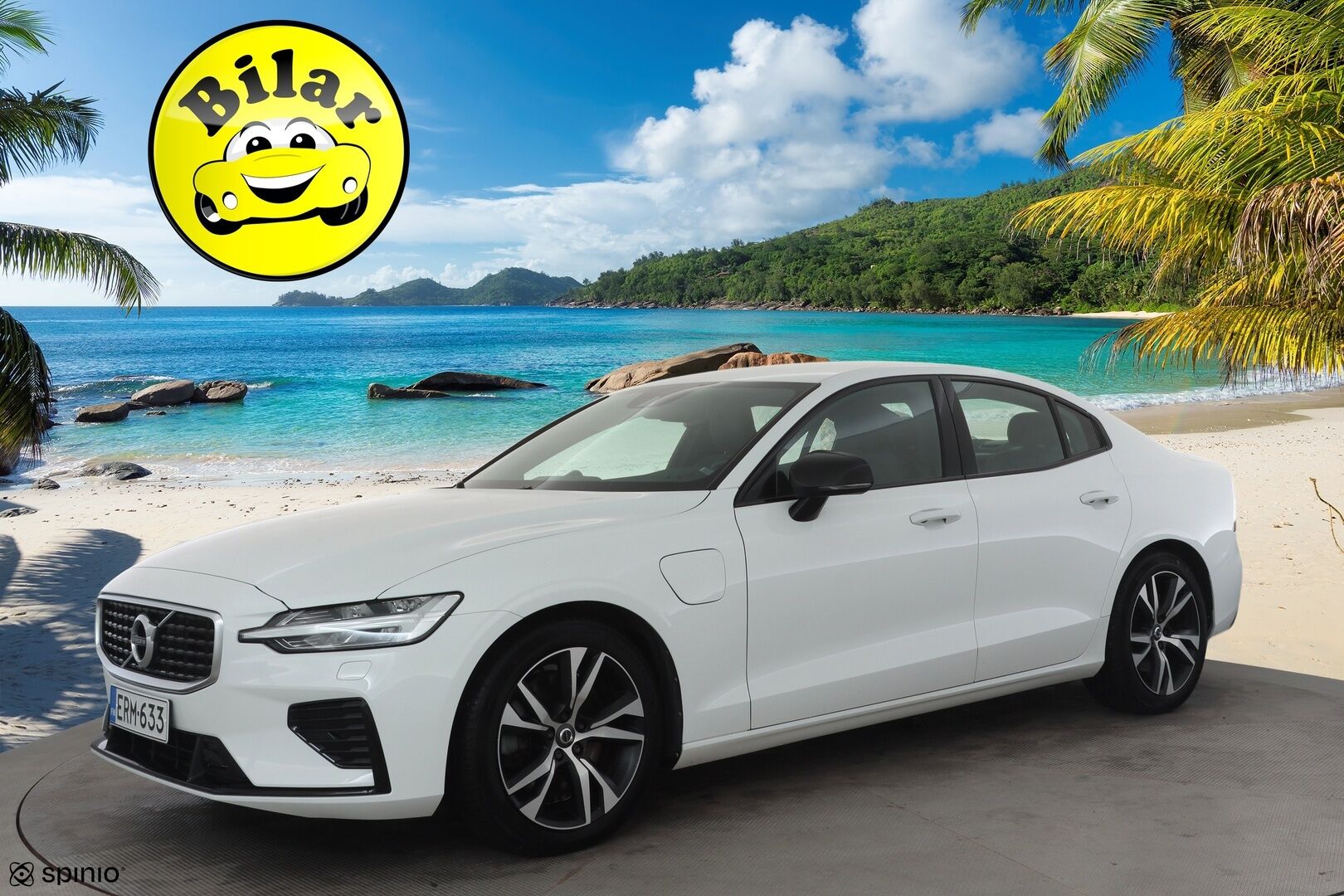 Volvo S60 2019 T8 TwE AWD Business R-Design aut - Bowers&Wilkins | ACC | Muistipenkki | Full-LED | P.Kamera | Muistipenkki | Ratinlämmitys | Keyless | Sporttipenkit | Suomi-auto
