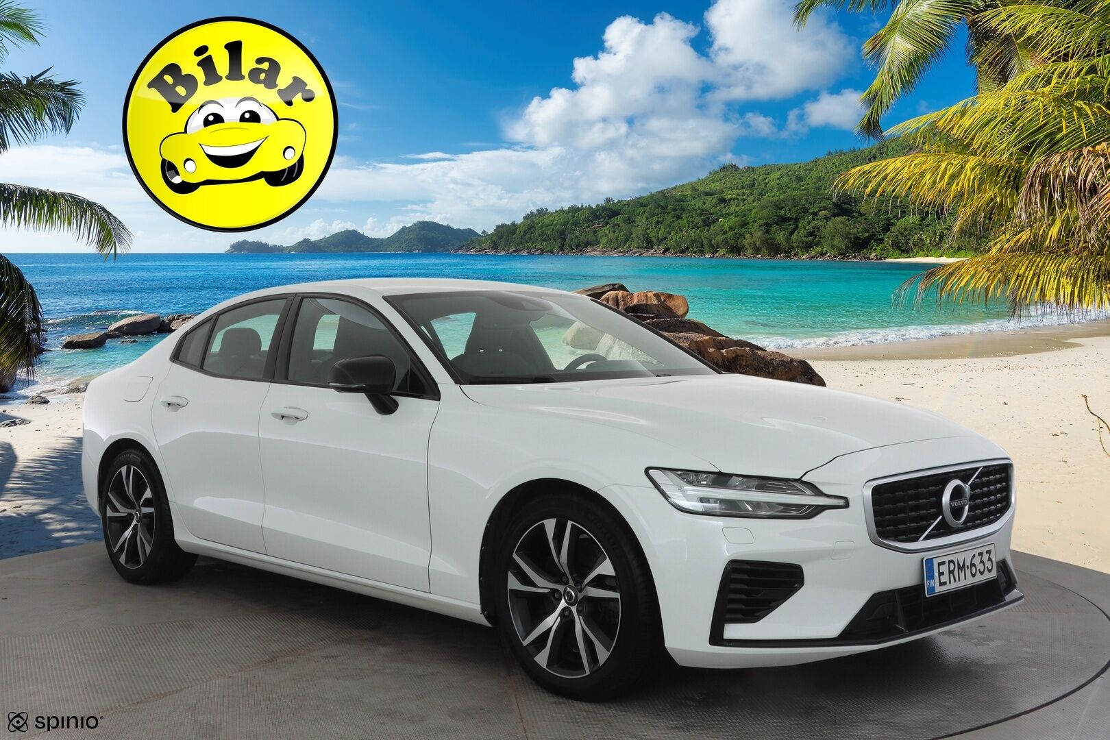 Volvo S60 2019 T8 TwE AWD Business R-Design aut - Bowers&Wilkins | ACC | Muistipenkki | Full-LED | P.Kamera | Muistipenkki | Ratinlämmitys | Keyless | Sporttipenkit | Suomi-auto