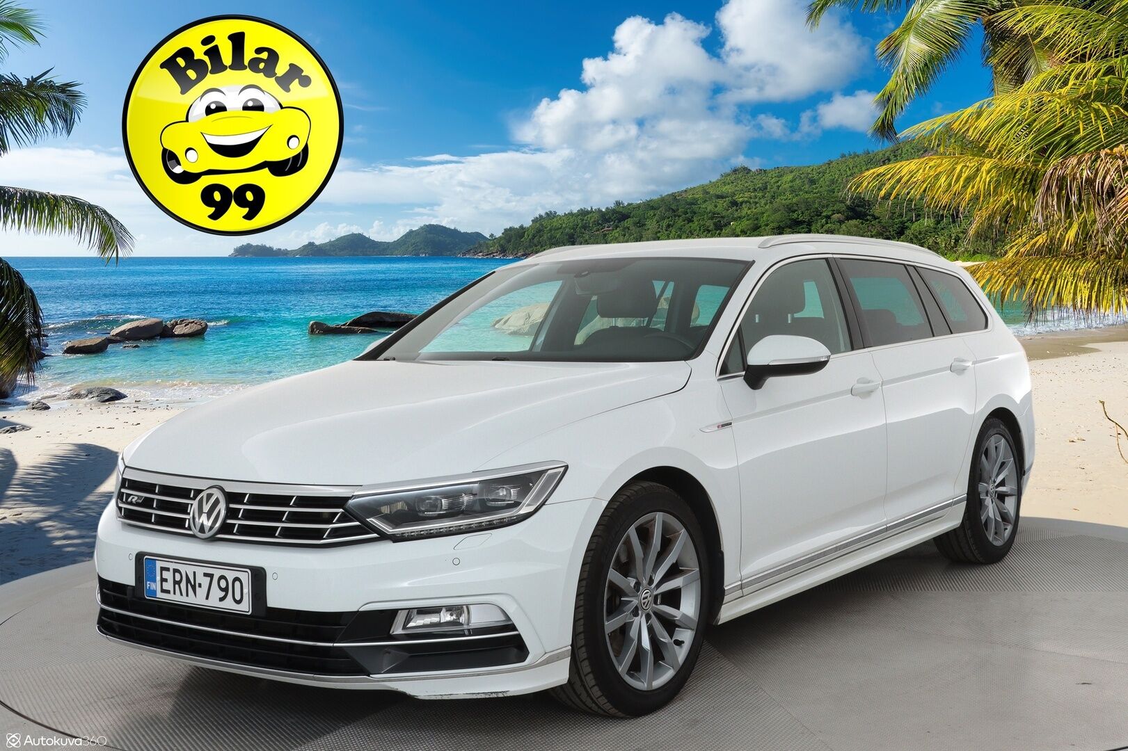 Volkswagen Passat 2018 Variant Highline  R-Line  2,0 TSI 4MOTION DSG **Koukku / Adapt.Vakkari / P.Tutkat / DYNAudio ** - Hierova Sporttipenkki Muistilla  / LED-valot / Apple&Android / KeylessGO / 2x Renkaat