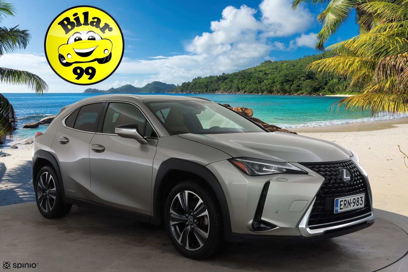 Lexus UX 2019 250h AWD Premium * ACC / P.kamera / Sähköpenkit / Mark Levinson / Ruskeat nahat / Navi / LED / KeylessGo * - Lohkolämmitin / Suomi-auto / Merkkihuollettu